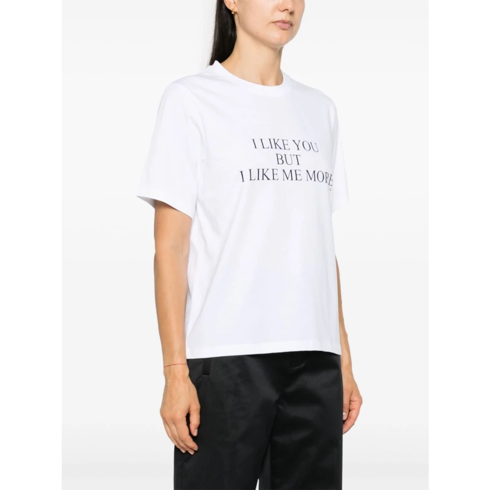 Victoria Beckham Witte T-shirts & Polos voor vrouwen White Dames