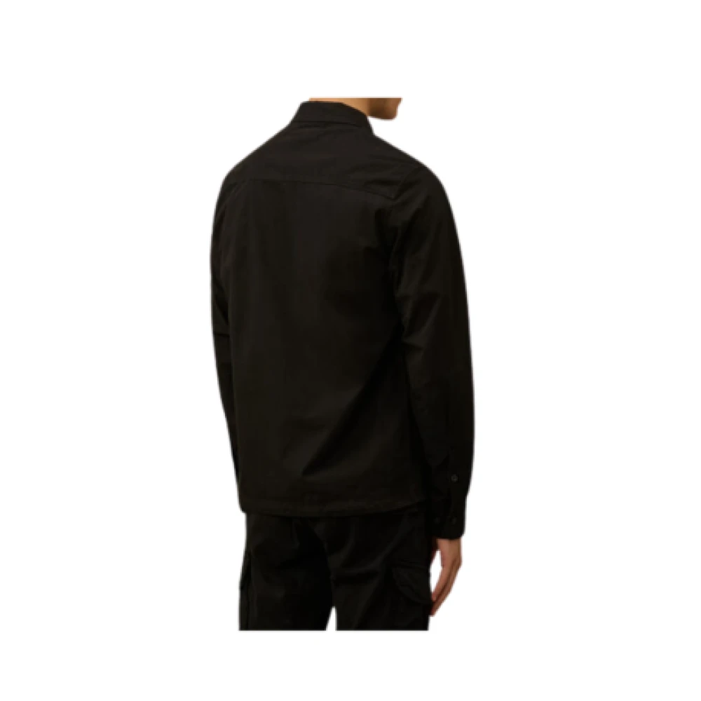 C.P. Company Windjack met capuchon en rits Black Heren