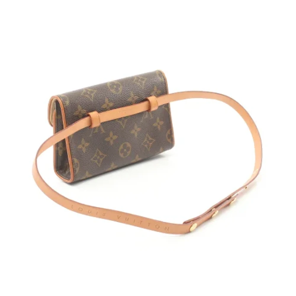 Louis Vuitton Vintage Pre-owned Leather crossbody-bags Brown Dames