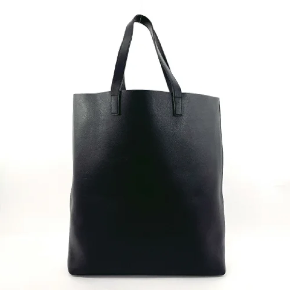 Yves Saint Laurent Vintage Pre-owned Leather totes Black Dames