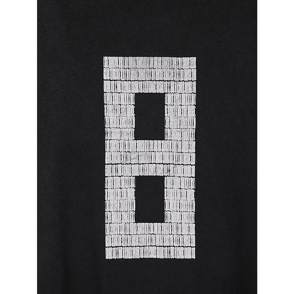 Fear Of God Grijs Print Korte Mouw Tee Black Heren