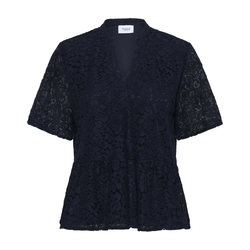 Saint Tropez Women's Blue Blouses, Xs, Zannasz Blouse