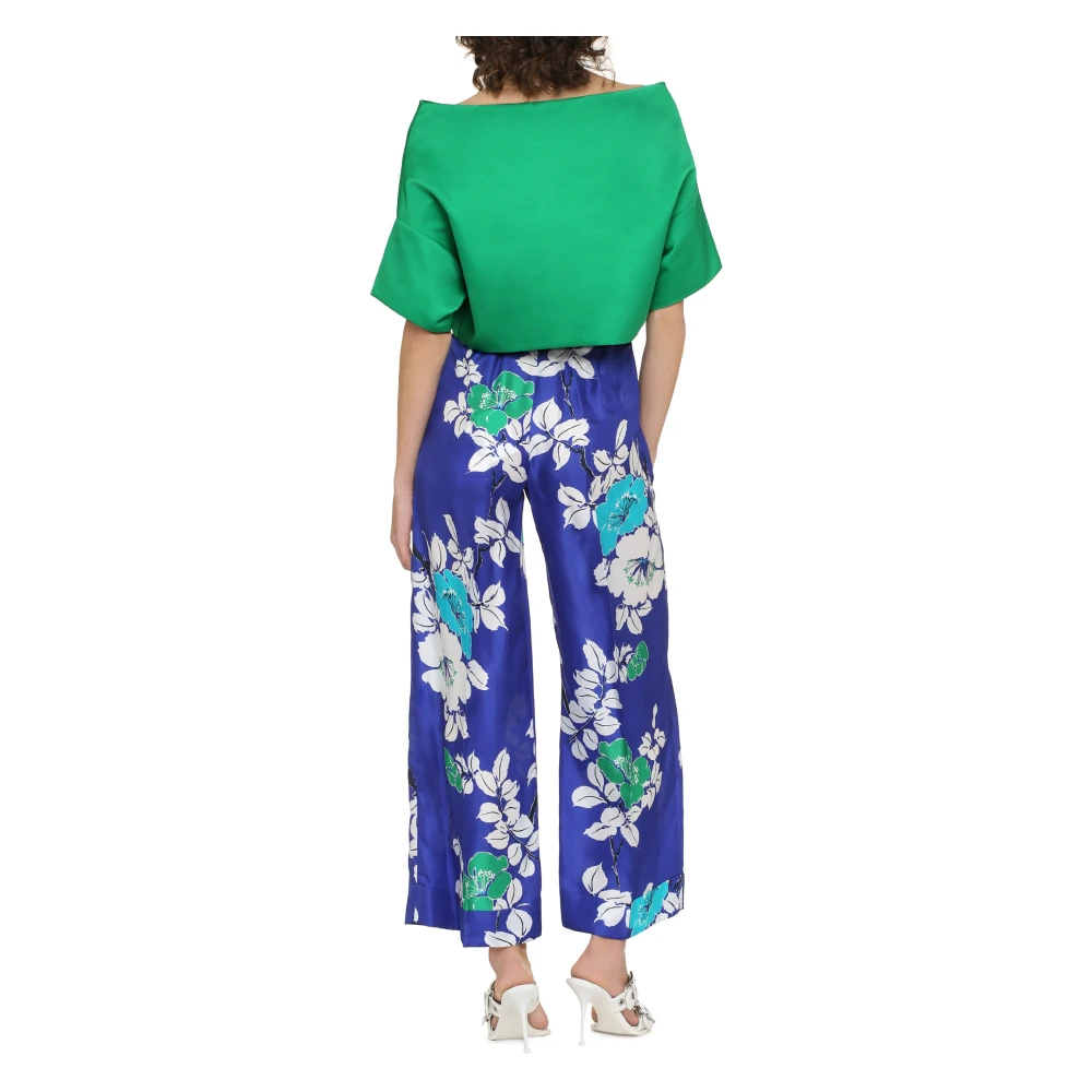 P.a.r.o.s.h. Geknoopte Off-Shoulder Bolero Jas Green Dames