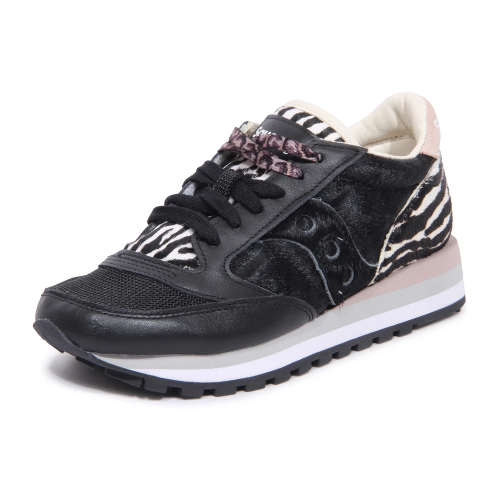 Saucony Women's Black Sneakers, 4 Uk, Jazz Triple