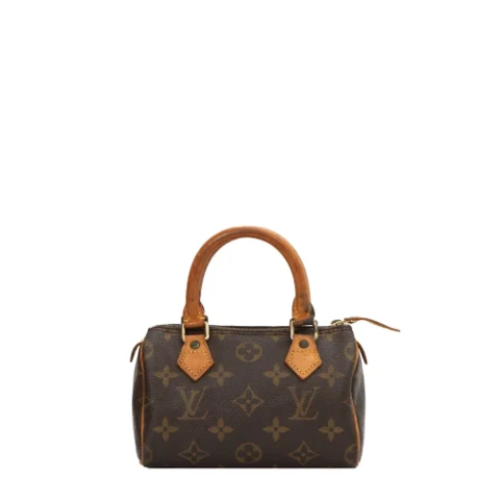 Louis Vuitton Vintage Pre-owned Canvas handbags Brown Dames