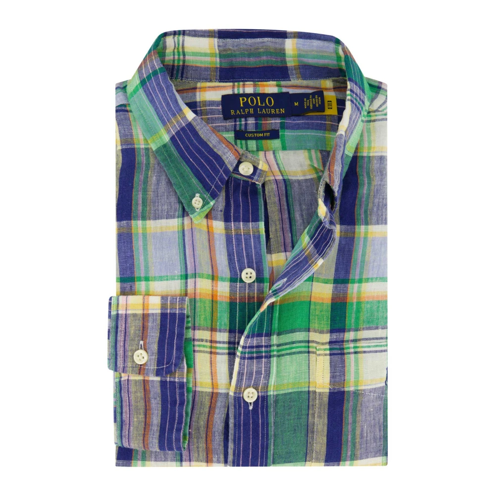 Polo Ralph Lauren Casual donkerblauw geruit overhemd Multicolor Heren