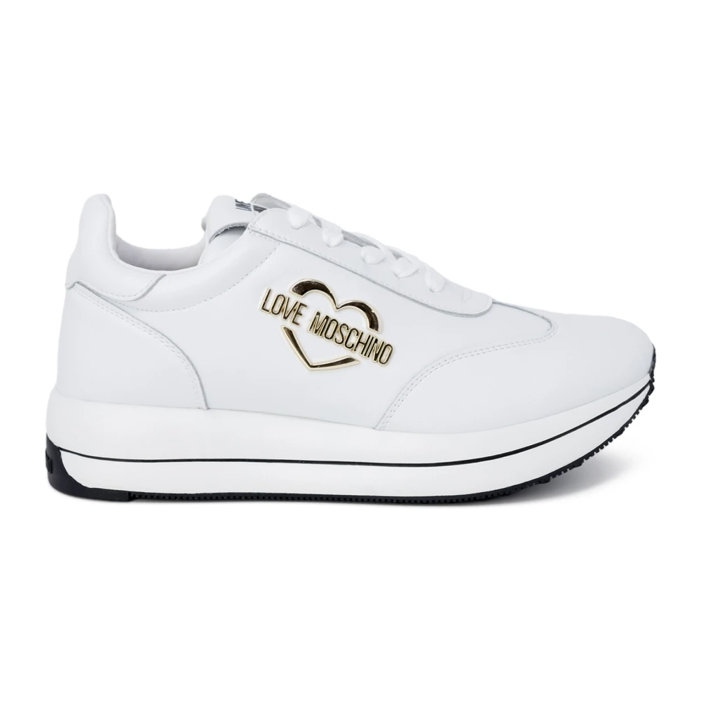Love Moschino Women's White Sneakers, 6 Uk, Autumn/Winter Trainers