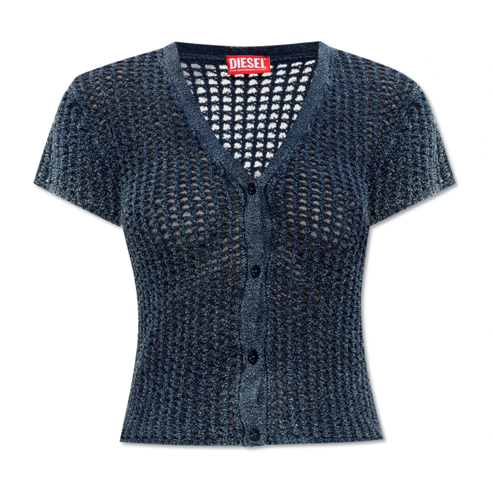 Diesel Blå Cardigan M-Rez