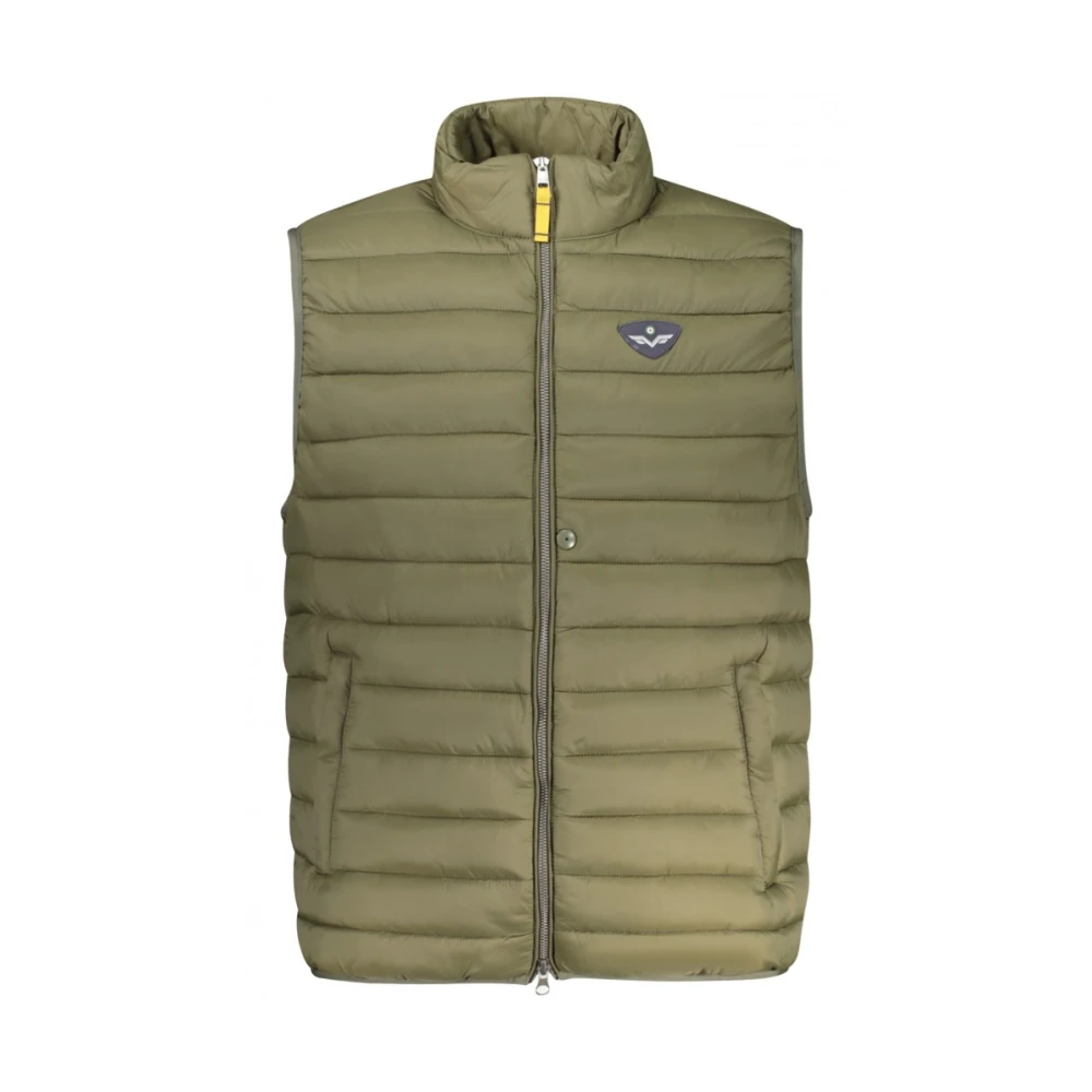 Armata Di Mare , Waistcoats, Male, Green, M, Sleeveless Jacket - Image 3