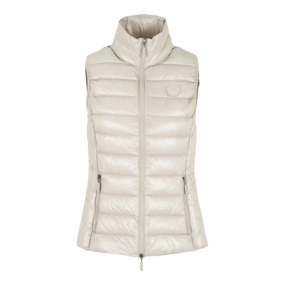 Armani Exchange Gewatteerd Puffer Vest Off Road Beige Dames
