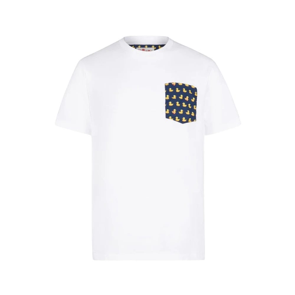 MC2 Saint Barth Casual T-shirt voor mannen White Heren