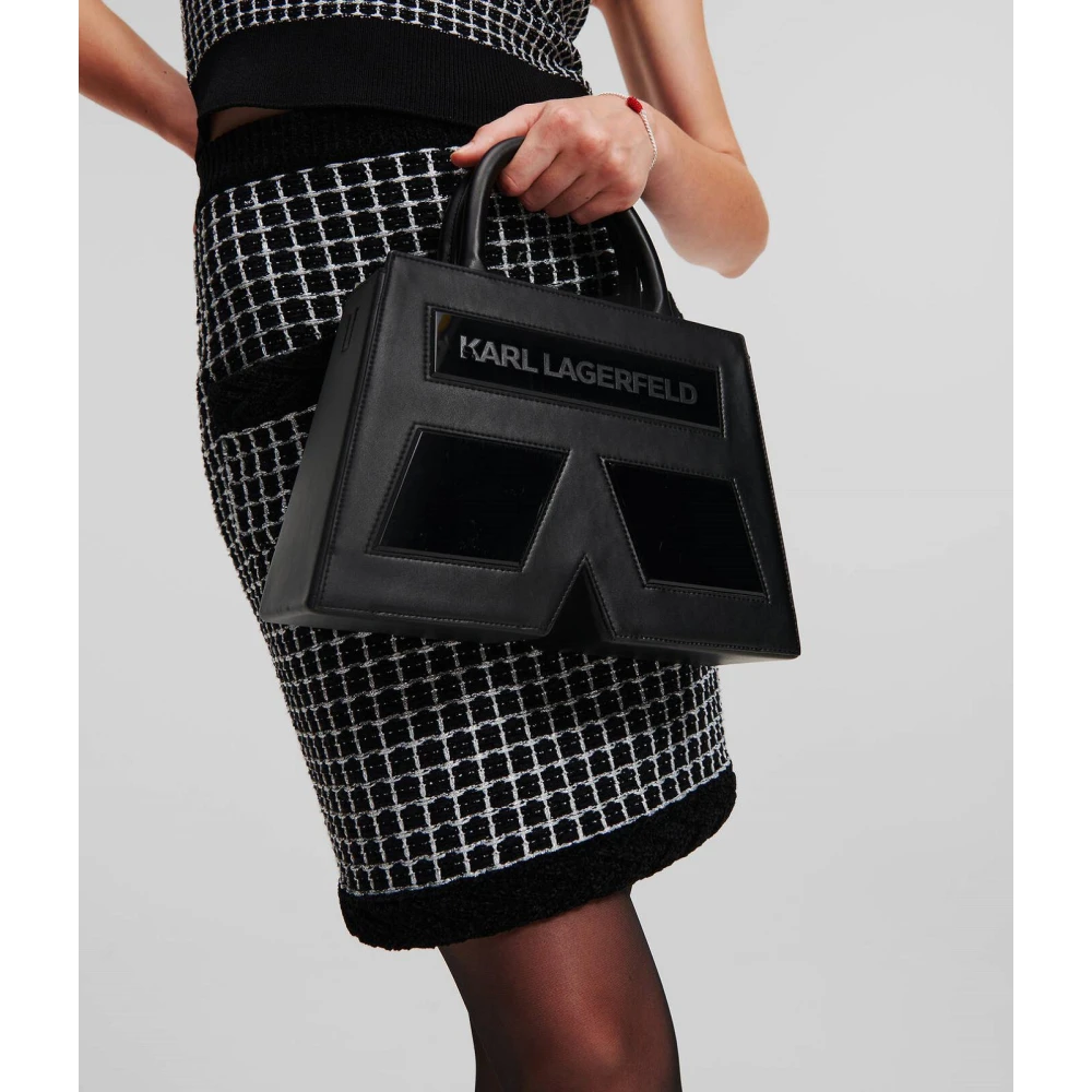 Karl Lagerfeld Hand- en schoudertas Black Dames