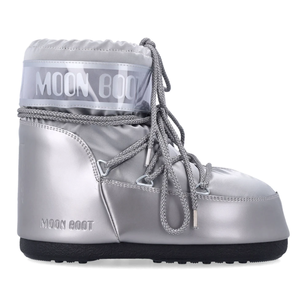 Moon Boot Damen Silber Mb Icon Low Glance - Bild 11