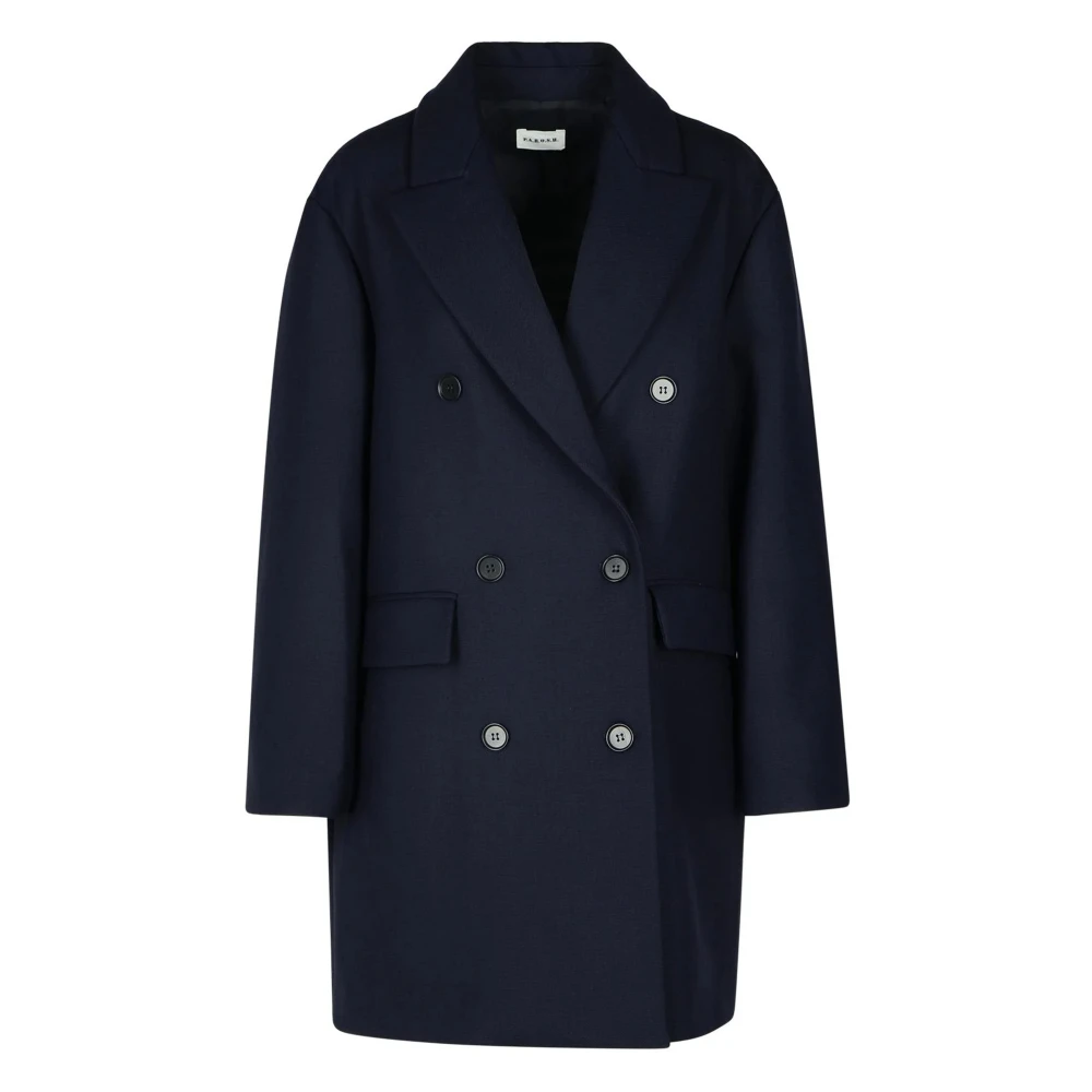 Coats > Double-Breasted Coats - - P.a.r.o.s.h. - Modalova
