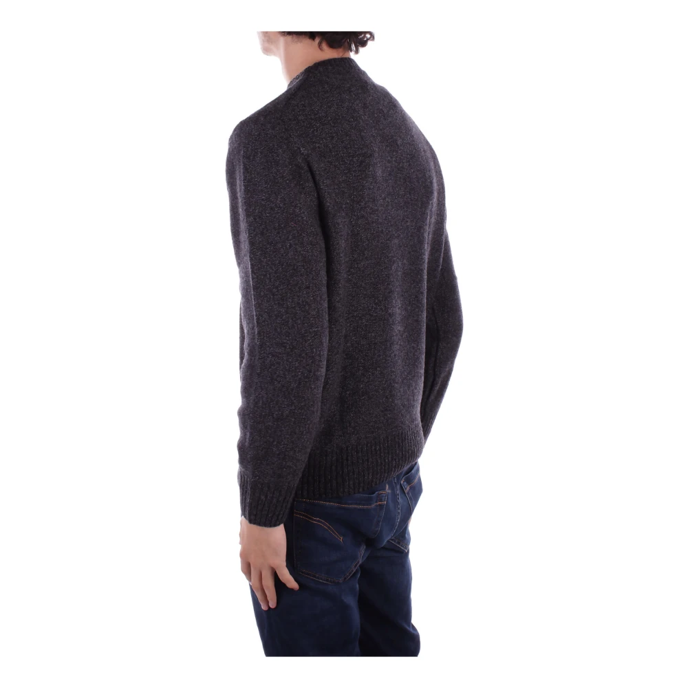 Lacoste Logo Front Sweaters Gray Heren