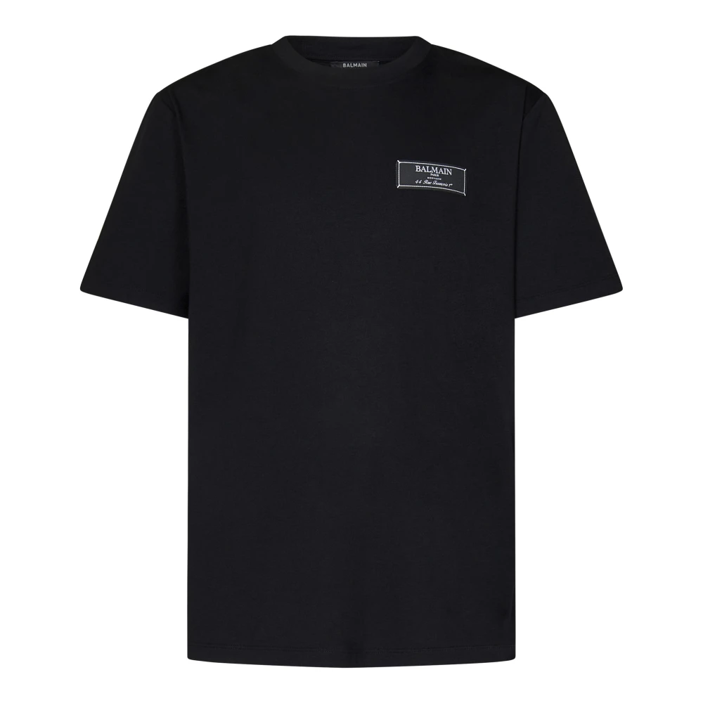 Balmain - Tops > T-Shirts - Black - Balmain - Modalova