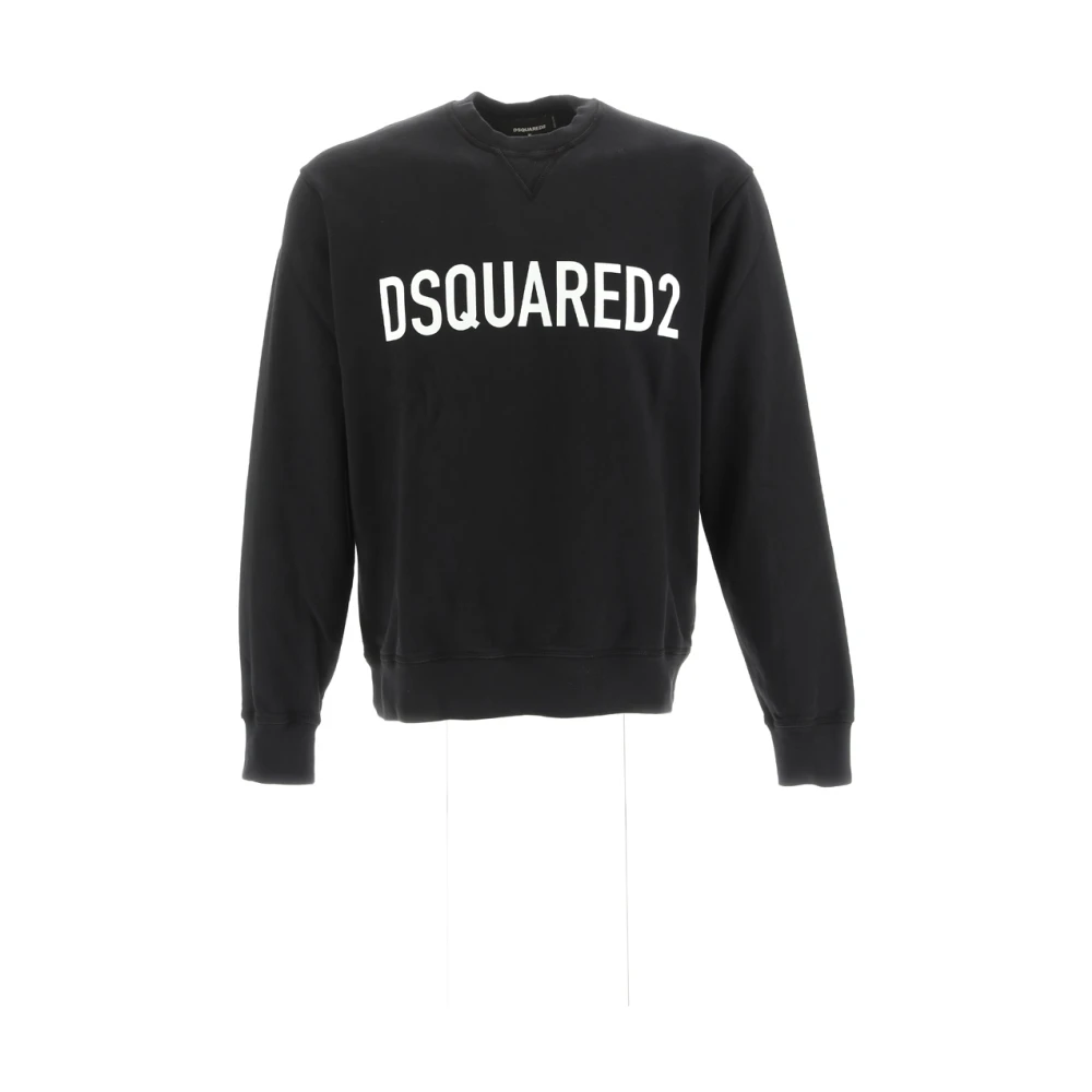 Dsquared2 Logo Sweatshirt Black Heren