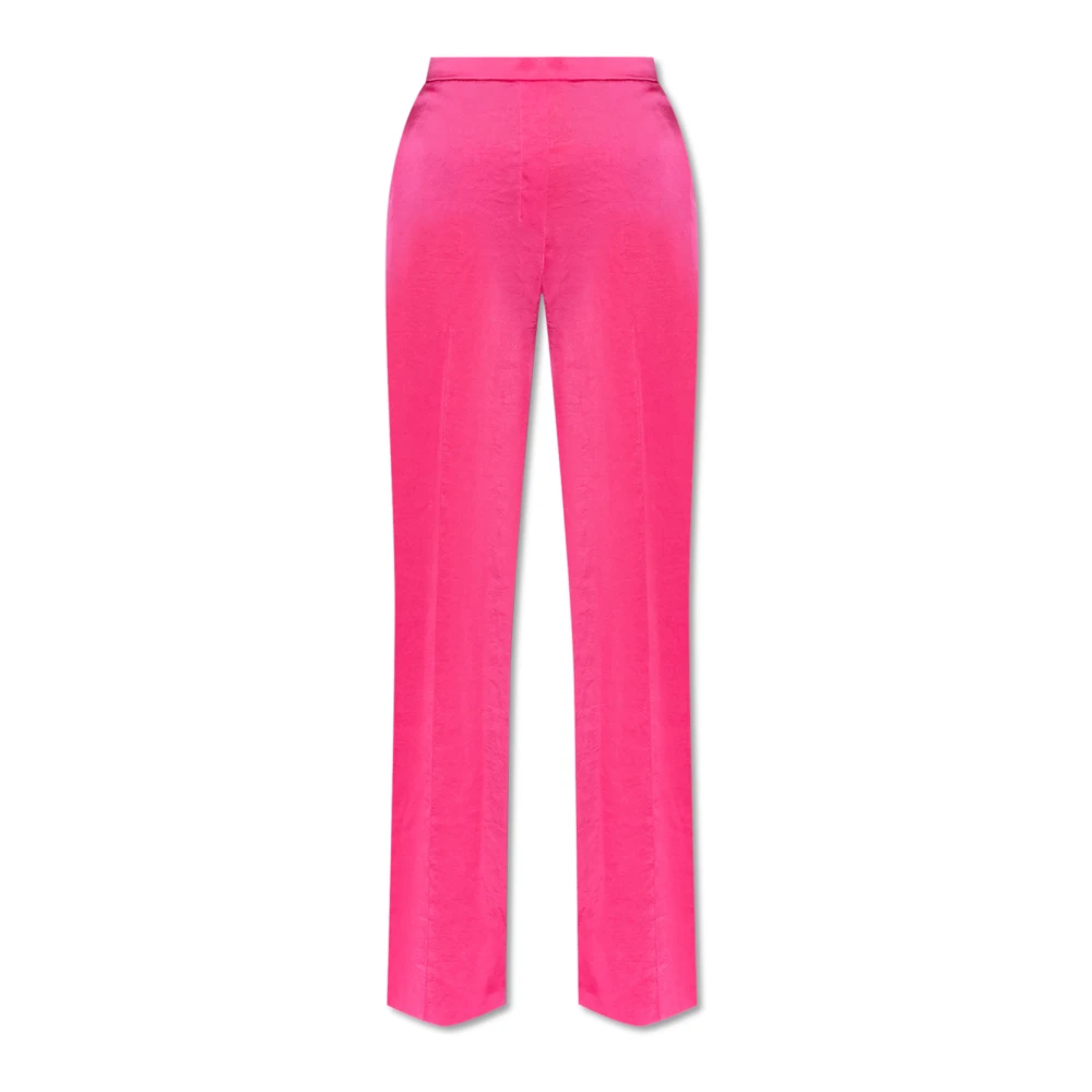 Theory Satin Broek Pink Dames