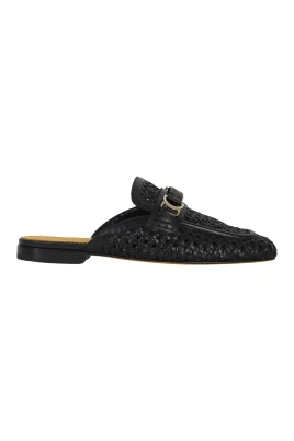 Flätad Moccasin Sabot