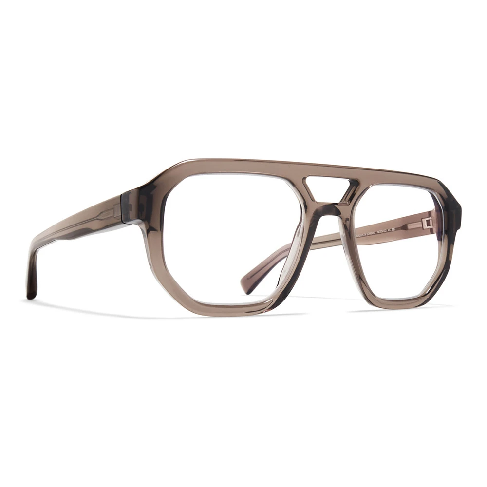 Mykita Unisex Gray Glasses, 53 Mm, Amare Eyewear Frames Clear Ash Silver