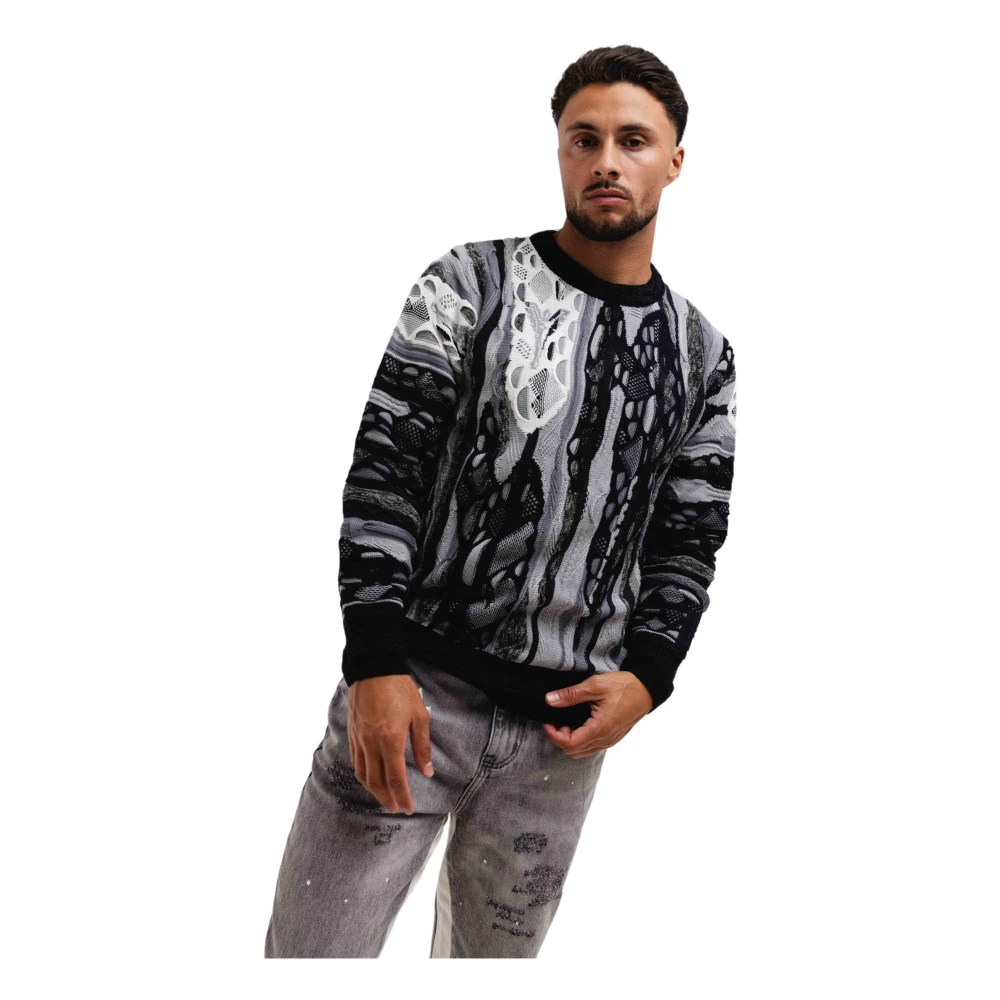 Carlo colucci Kleurrijke Sweater voor Heren Multicolor Heren