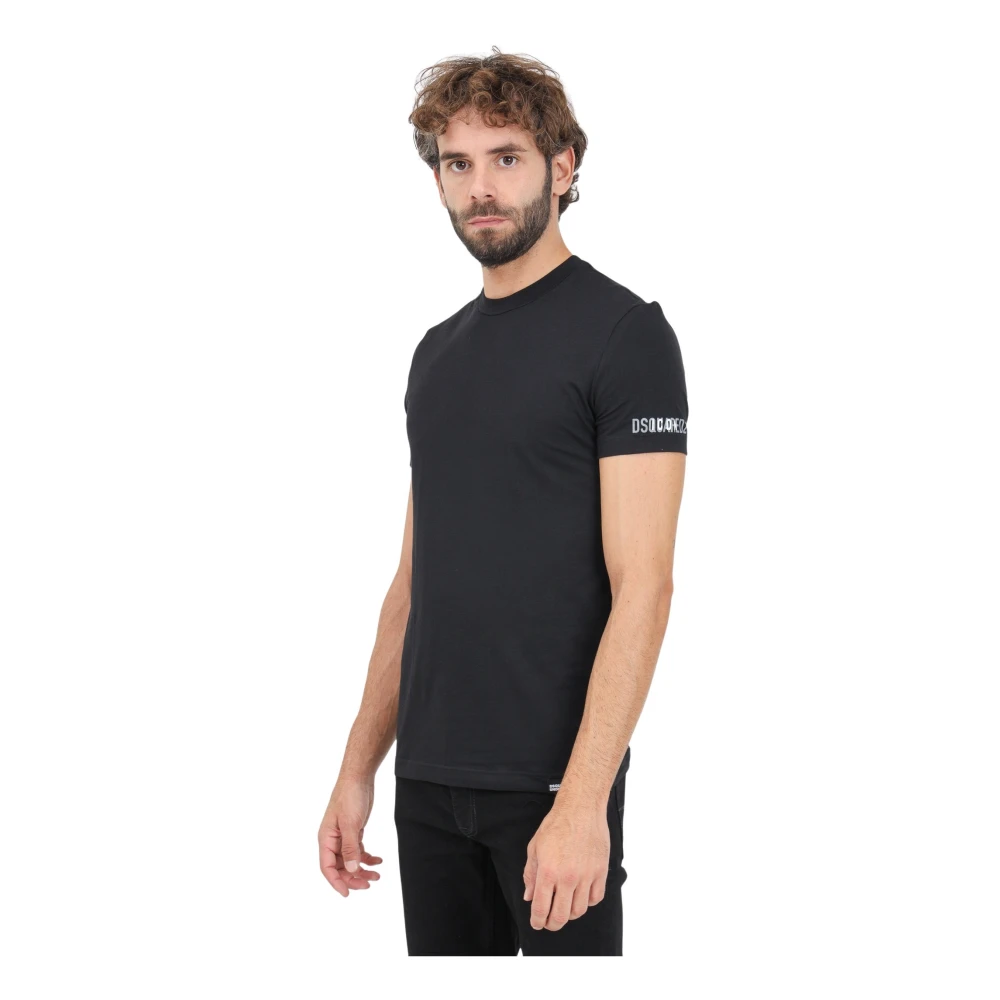 Dsquared2 Men's Black Short Sleeve T-Shirt