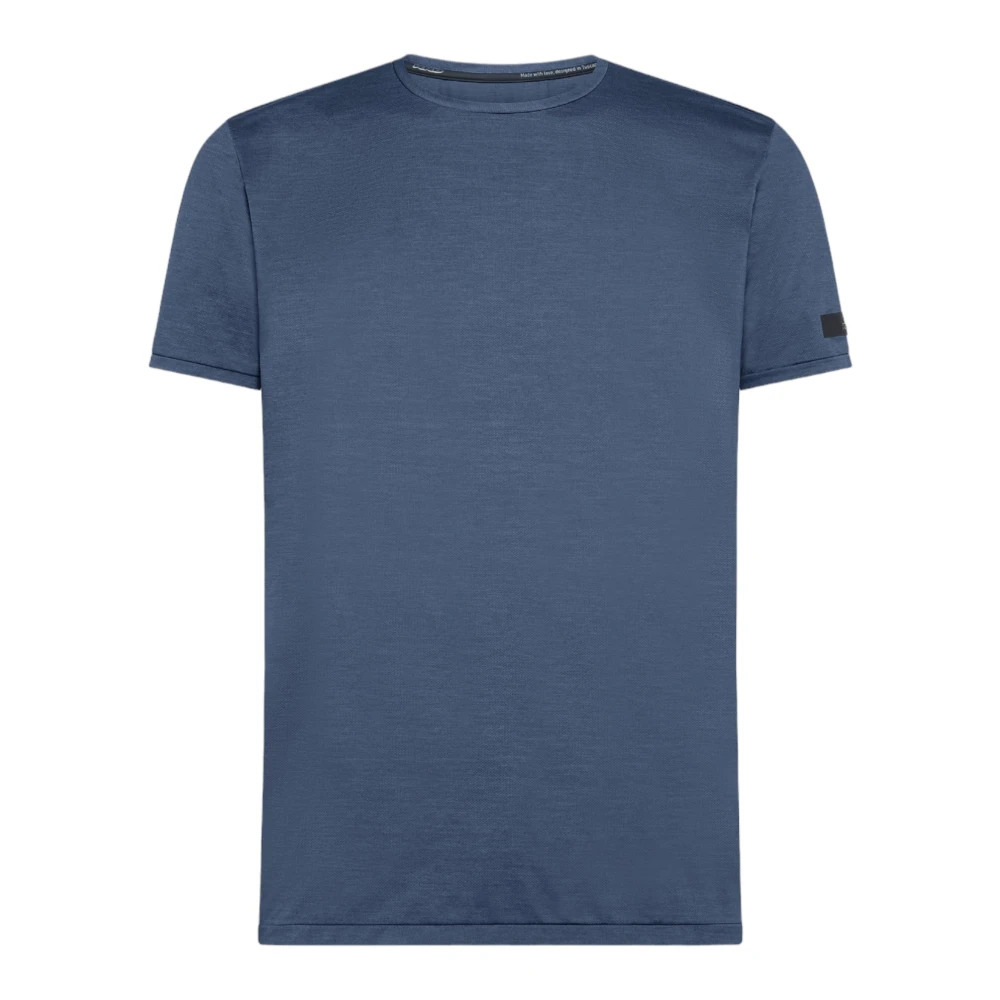 RRD Blauw T-shirt met Logo Tab Blue Heren