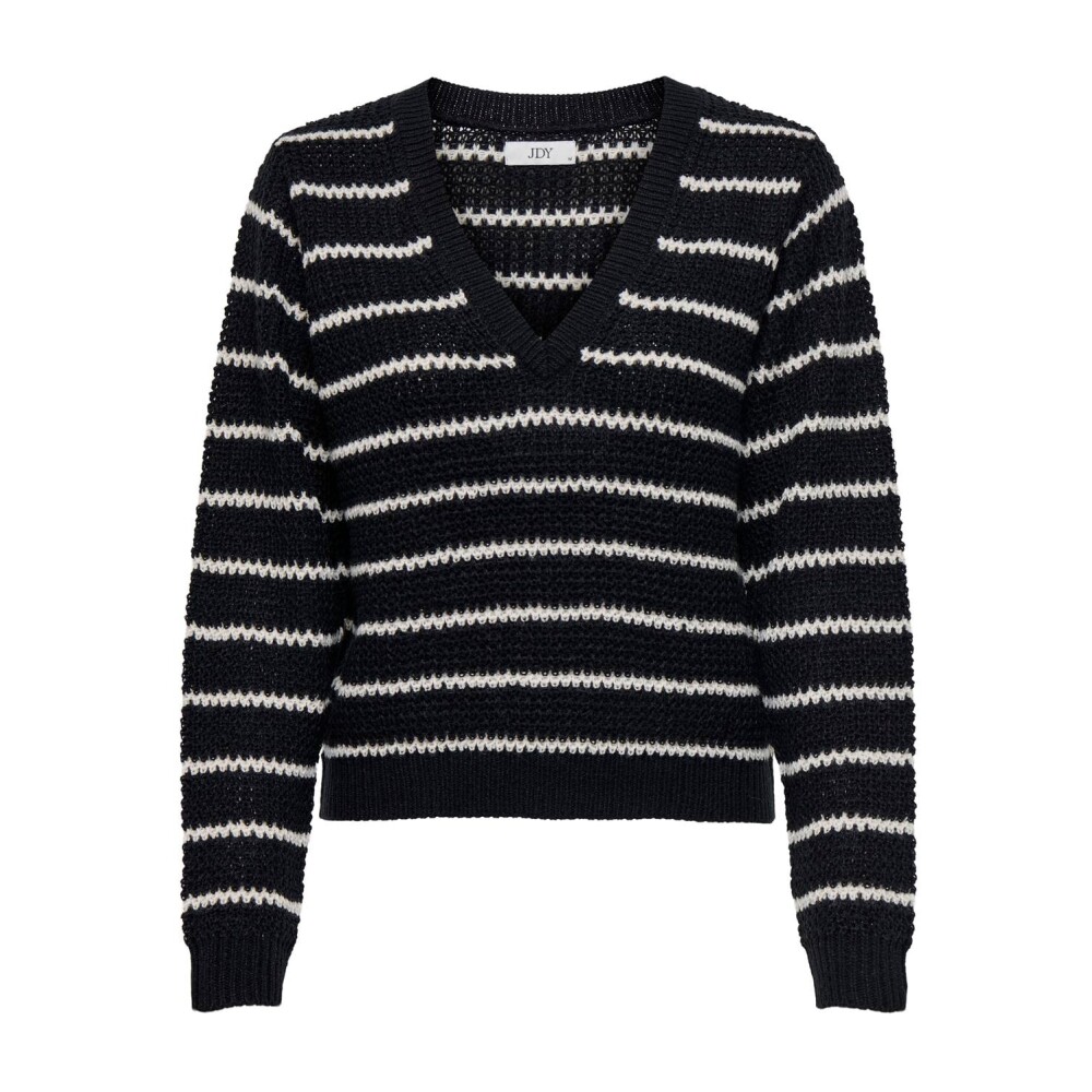Maglione a Righe Scollo a V Donna JACQUELINE de YONG Donna Miinto