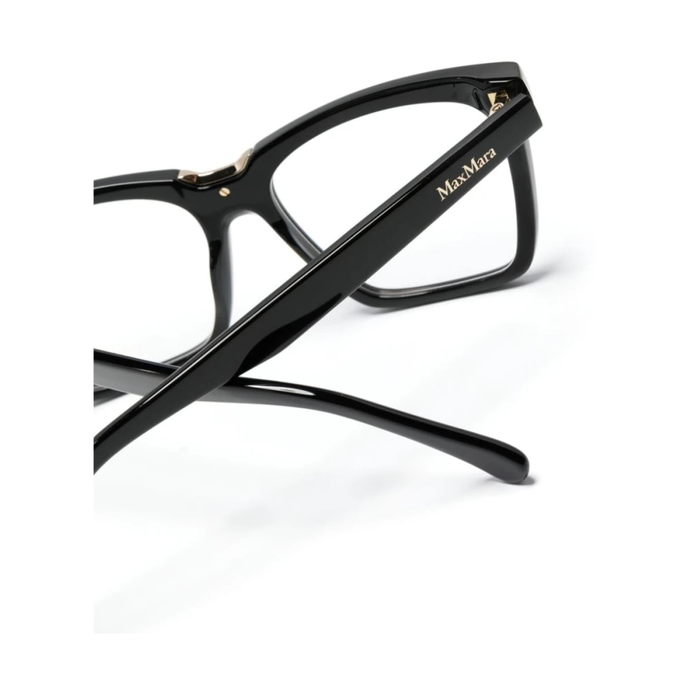 Max Mara Zwarte Optische Brillen Verhogen Dagelijkse Stijl Black Dames