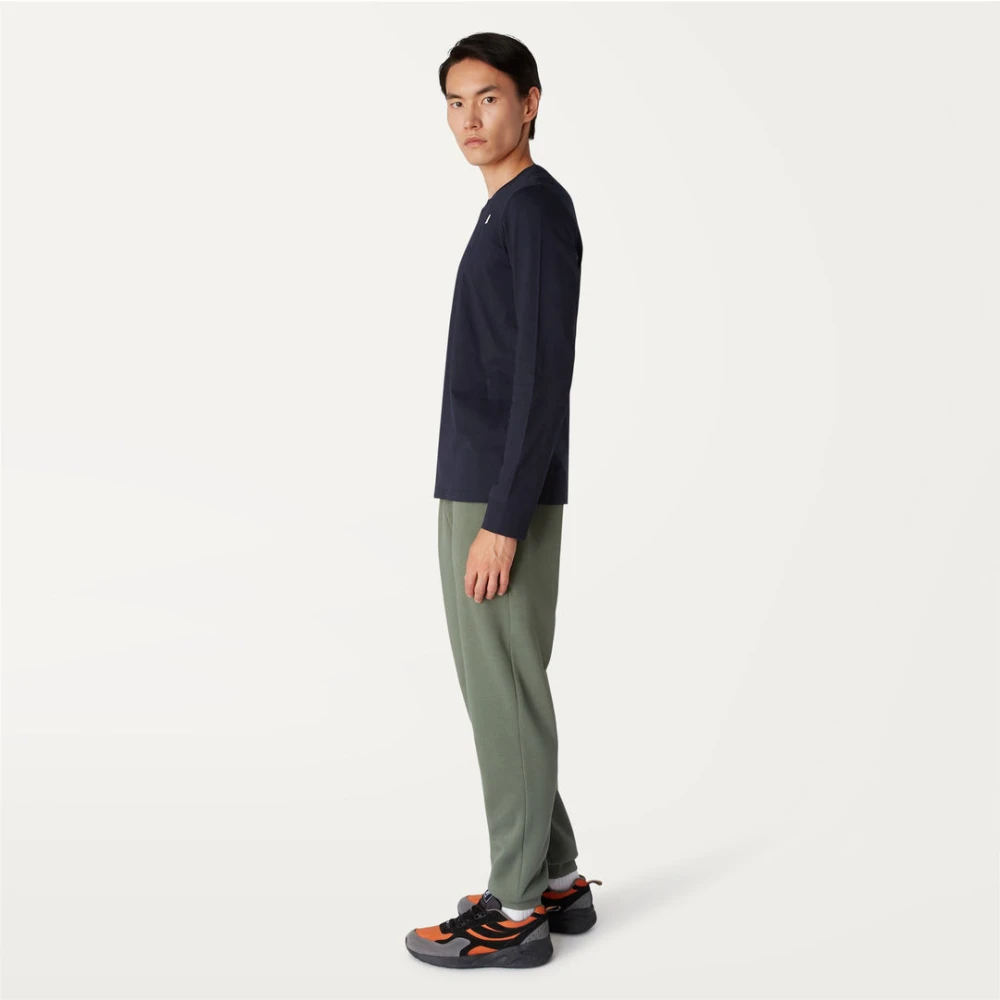 K-way Heren K89 Blue Depht T-Shirt Blue Heren