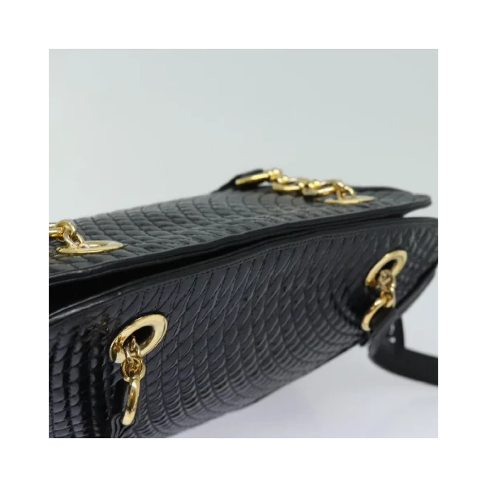 Bally Pre-owned Leather shoulder-bags Black Dames