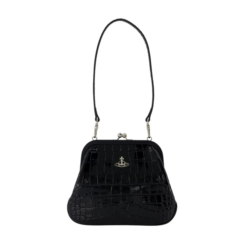 Vivienne Westwood Women's Black Vivienne's Clutch - Shoulder Bags - One Size - Bags