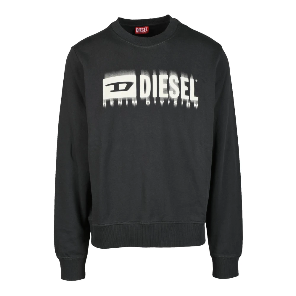 Diesel Sweatshirt Black Heren