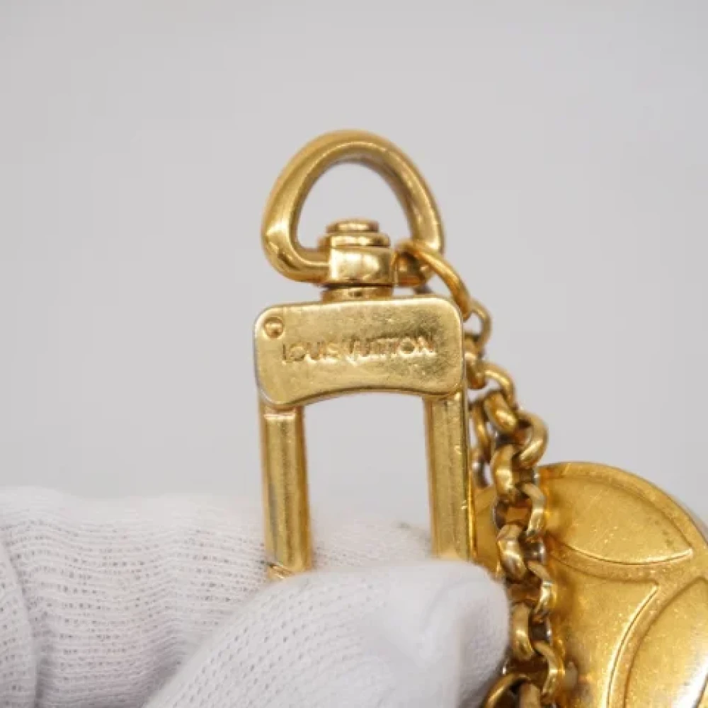 Louis Vuitton Vintage Pre-owned Metal key-holders Yellow Dames
