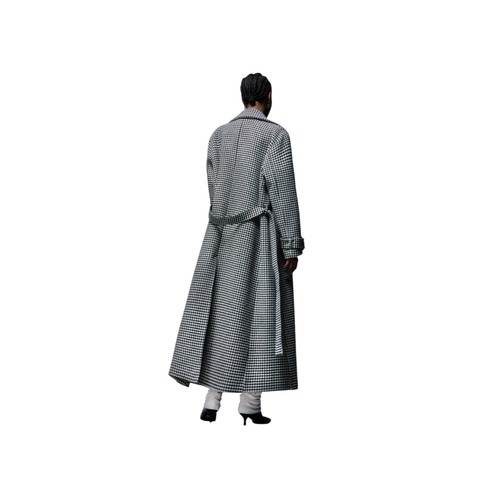 Aniye By Lange trenchcoat van wolmix Gray Dames