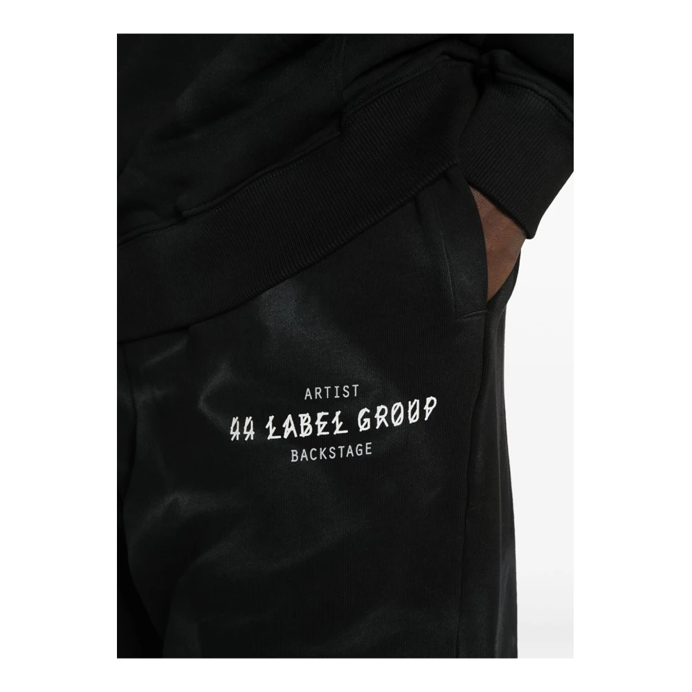 44 Label Group Casual Shorts Black Heren