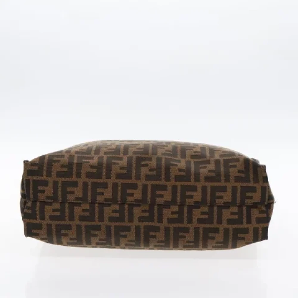 Fendi Vintage Pre-owned Canvas fendi-bags Brown Dames