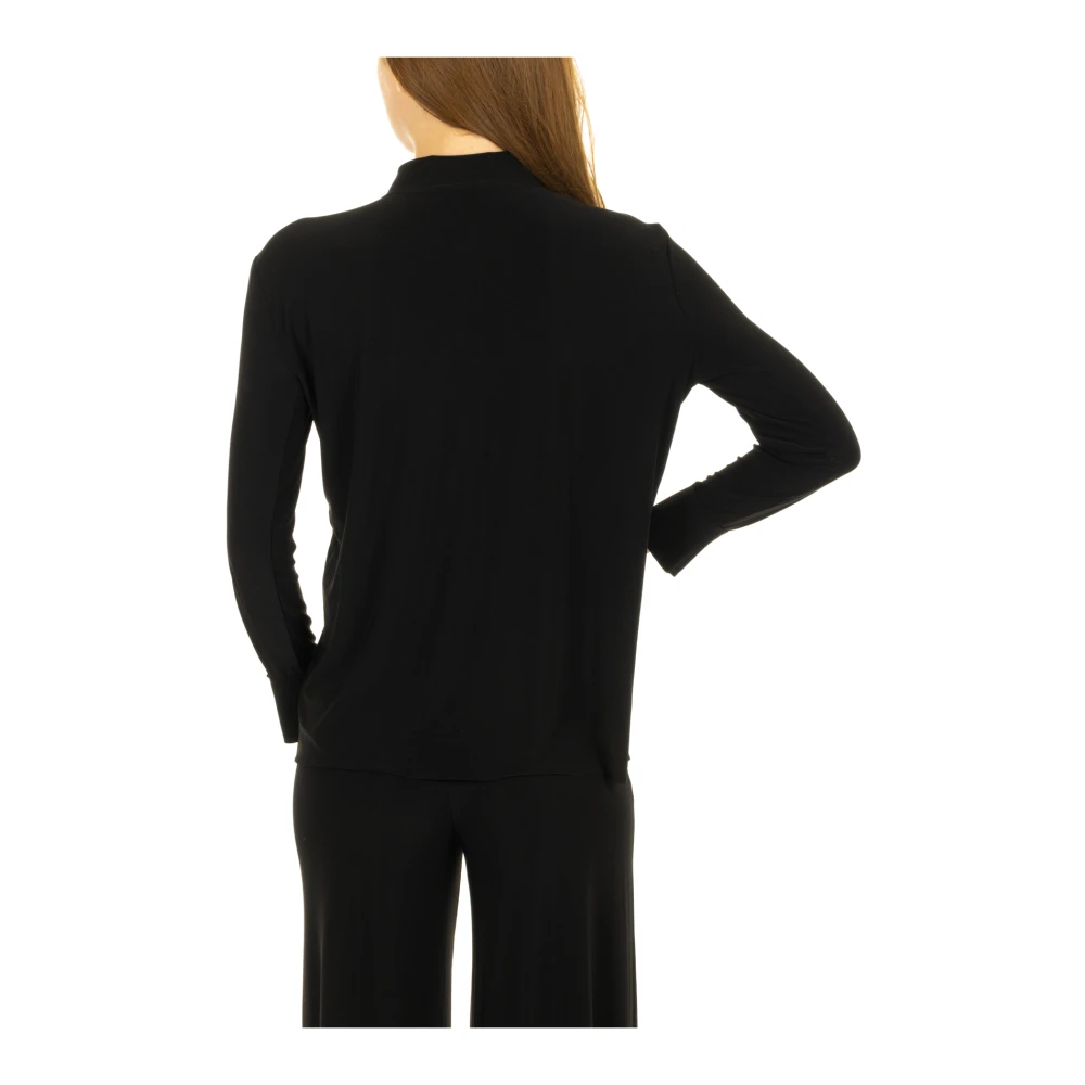Norma Kamali Zwarte Shirt NK Stijl Black Dames