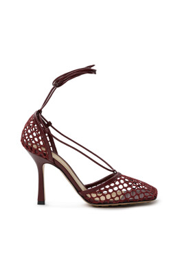 bordeaux-stretch-mesh-sandaler