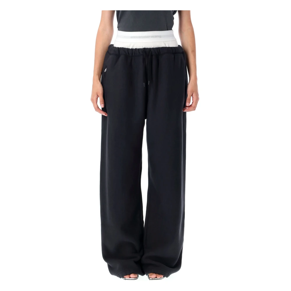 Trousers > Wide Trousers - - T by Alexander Wang - Modalova