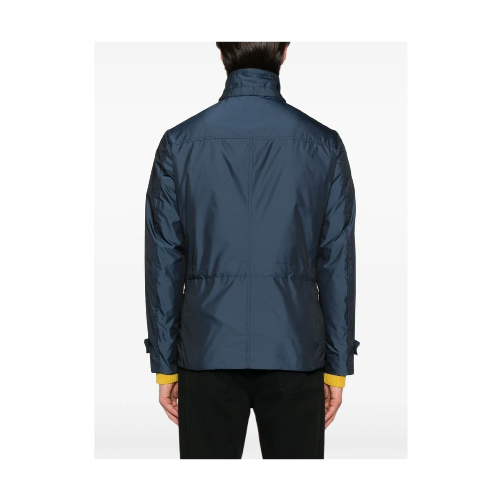 Moorer Donkerblauw Dubbelbreasted Buitenkleding Blue Heren
