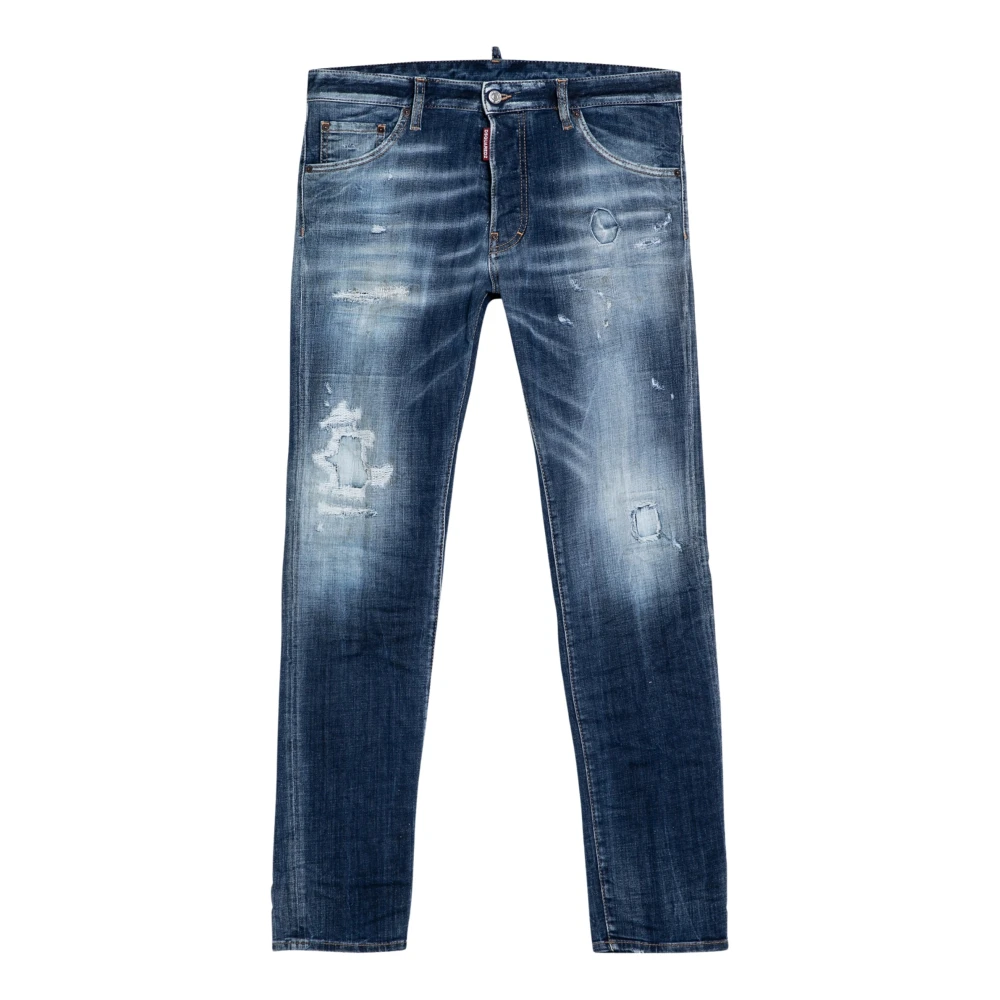 Dsquared2 Regular Fit Denim Jeans Blue Heren