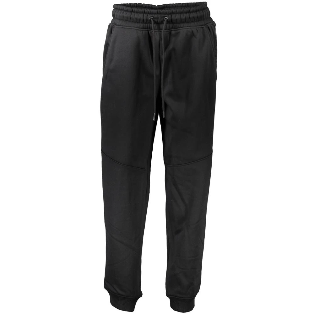 Calvin Klein Women's Black Sweatpants, 2XS, Polyester Sports Trousers With Fleece
