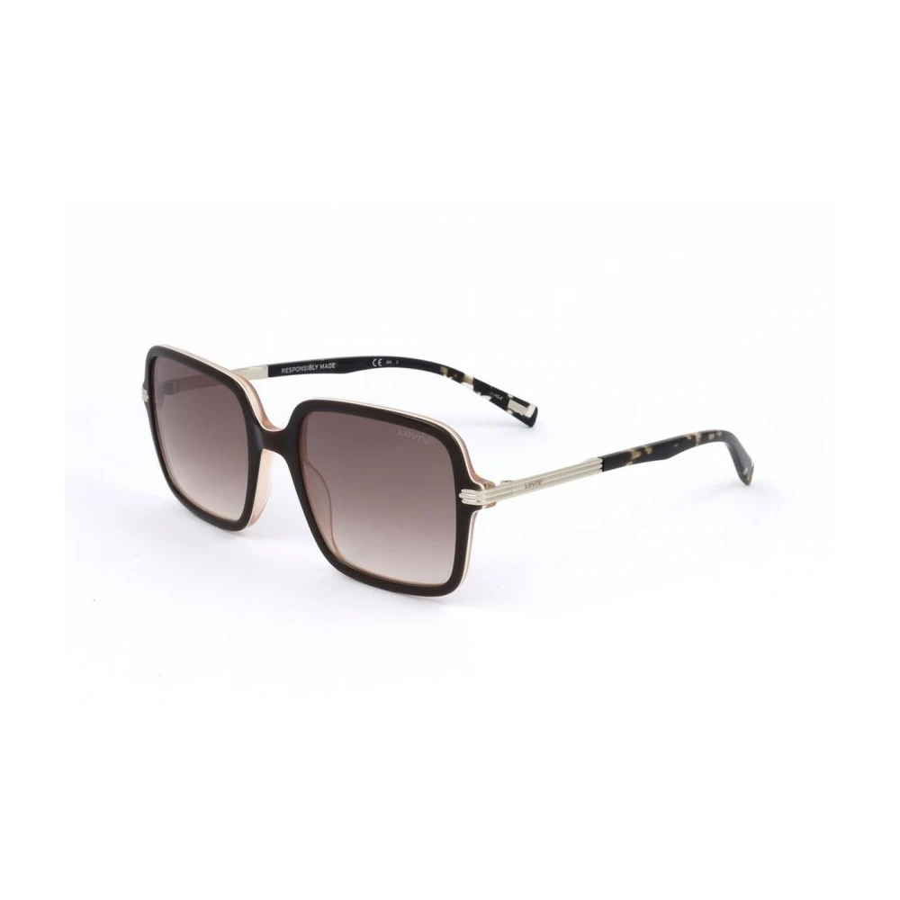 Levi's Women's Black Sunglasses, One Size, Resin Sunglasses With Pink Lenses
