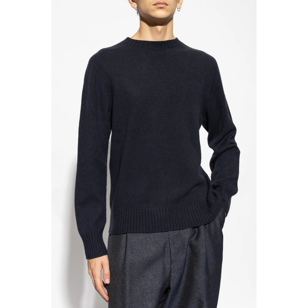 Officine Générale Wollen trui Blue Heren