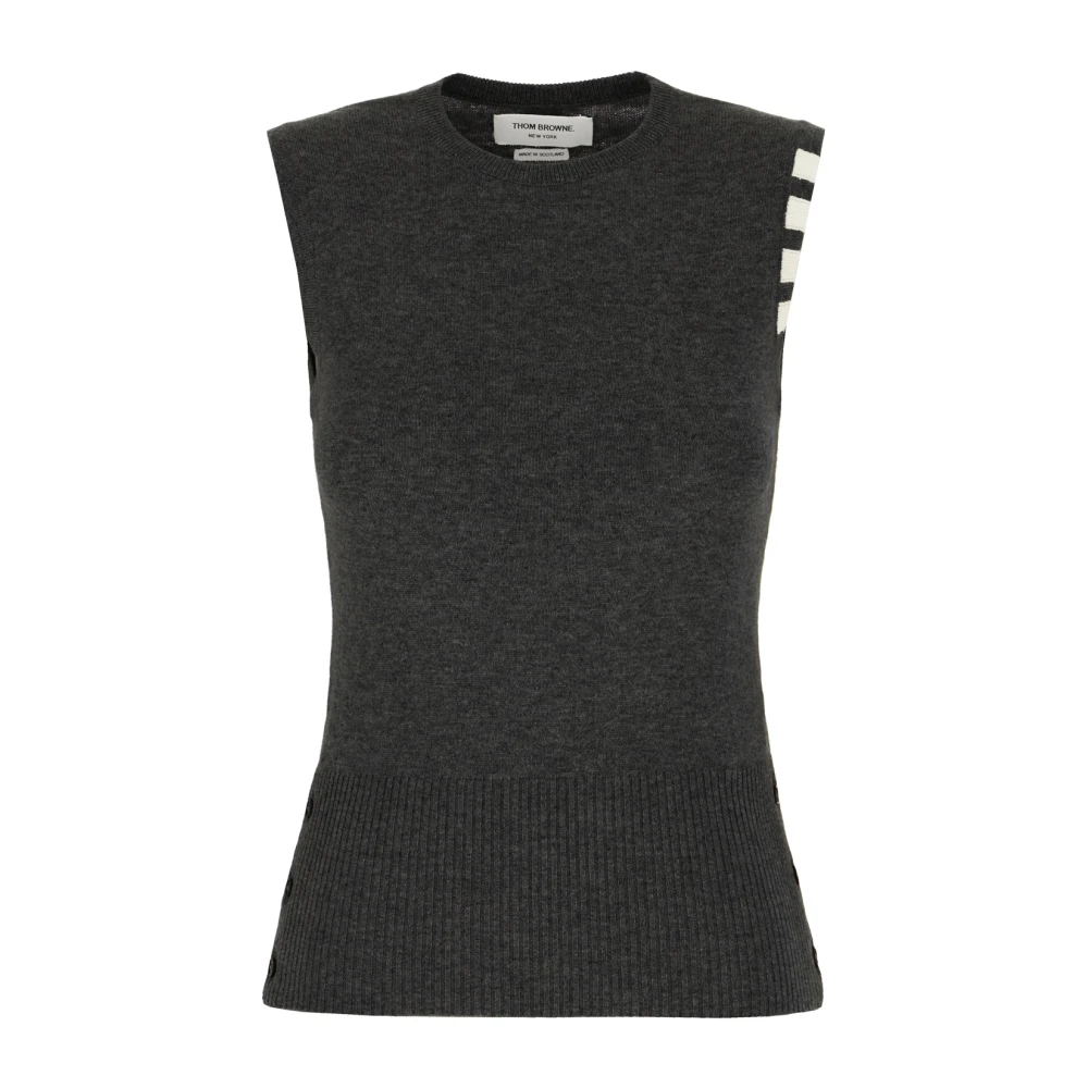 Thom Browne Women's Gray Stylish Knitwear Collection