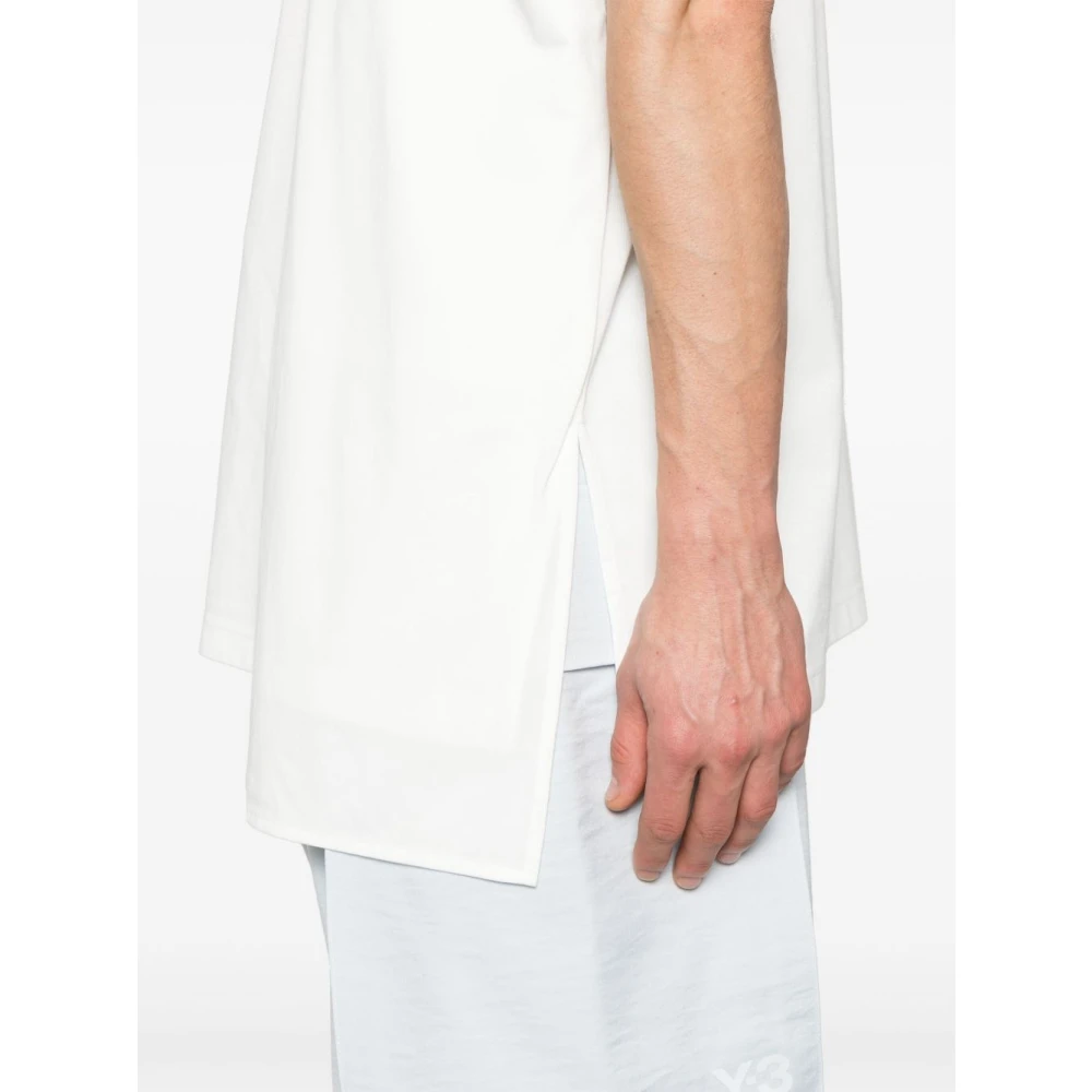 Y-3 Premium Wit T-shirt en Polo White Heren