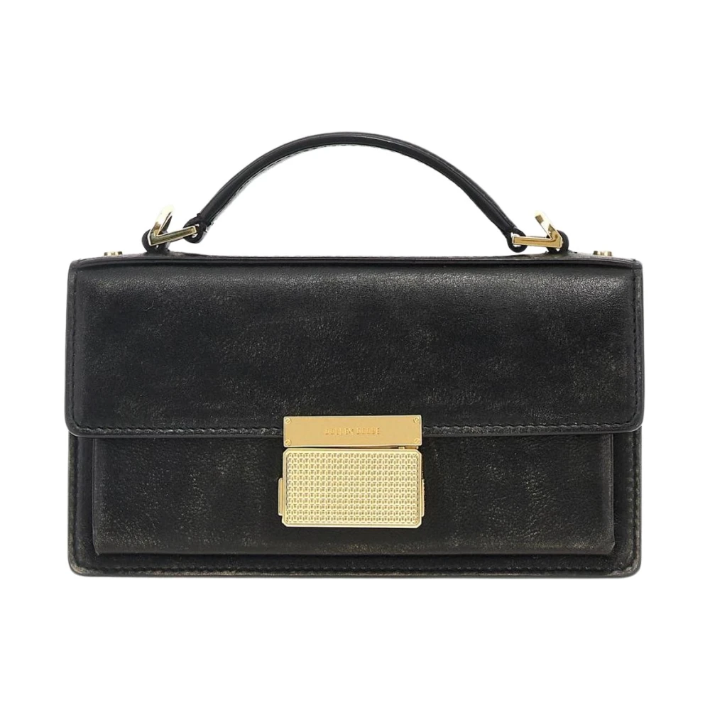 Golden Goose Women's Black Handbags, One Size, Chic Leather Clutch Bag