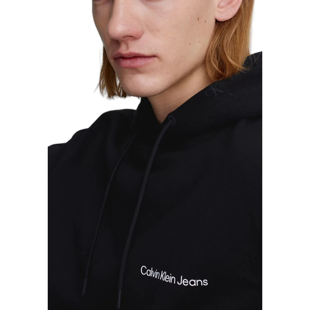 Calvin Klein Jeans Hoodie Black Heren