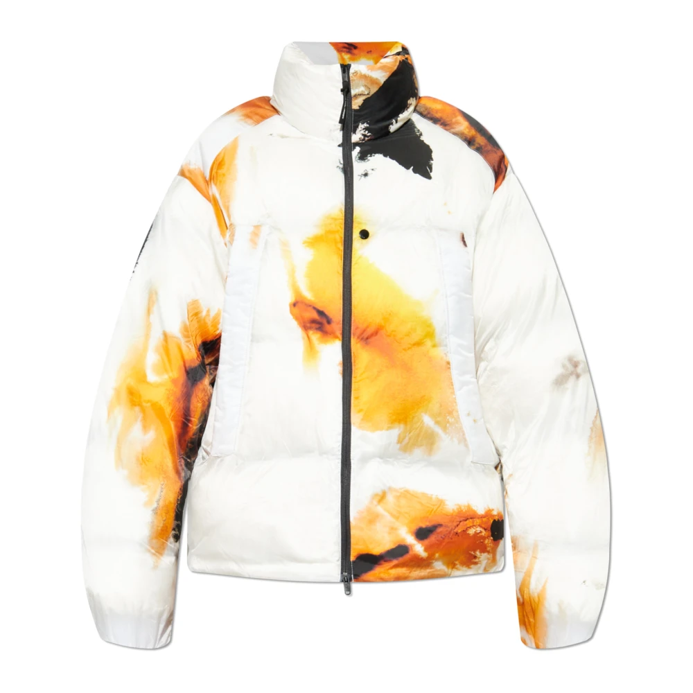 Y-3 White Down Jackets, Male, L, Puffer Jacket